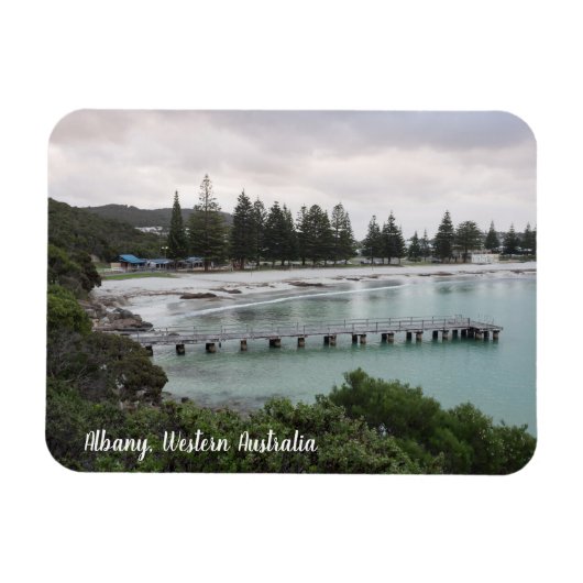 Flexible Albany Sunset Western Australia Magnet (Horizontal)