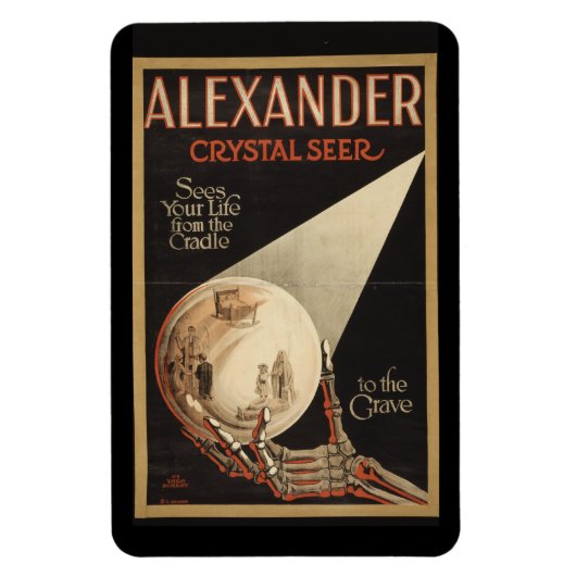 Flexible Alexander Magicien Crystal Seer Magnet (Vertical)