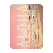 Flexible Aloha de Hawaii Magnet (Vertical)