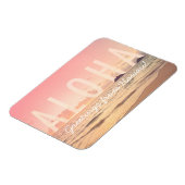 Flexible Aloha de Hawaii Magnet (Côté Gauche)