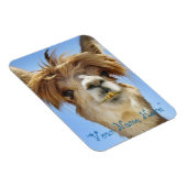 Flexible Alpaca Photo Magnet "Mets ton nom" (Côté Droit)