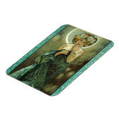 Flexible Alphonse Mucha Clair De Lune Magnet (Côté Gauche)