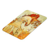 Flexible Alphonse Mucha - Magnet d'été (Côté Gauche)