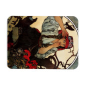 Flexible Alphonse Mucha Moravian Teachers Choir Magnet (Horizontal)