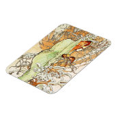 Flexible Alpohnse Mucha - Magnet d'hiver (Côté Gauche)
