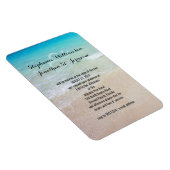 Flexible Alternative Beach Wedding Invitation Magnet (Côté Droit)