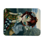 Flexible "Amanda Palmer Tarot : Le fou" Flex Magnet (Horizontal)