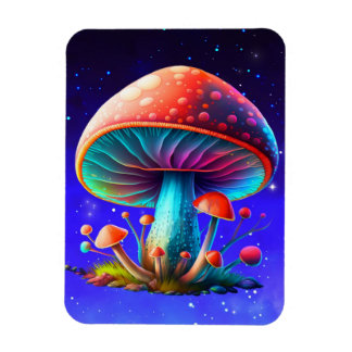 Flexible Amanita Muscaria Magnet
