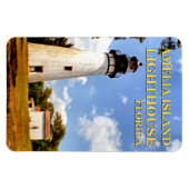 Flexible Amelia Island Lighthouse, Floride Magnet Flexi (Horizontal)