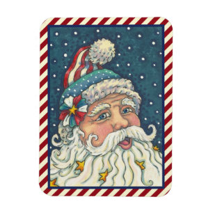 FLEXIBLE AMERICANA ST. MAGNET DE NOËL PATRIOTIQUE