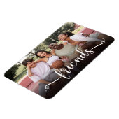Flexible Amis Script Photo Magnet (Côté Gauche)