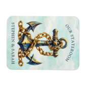 Flexible Ancre Croisière bateau - Magnet (Horizontal)