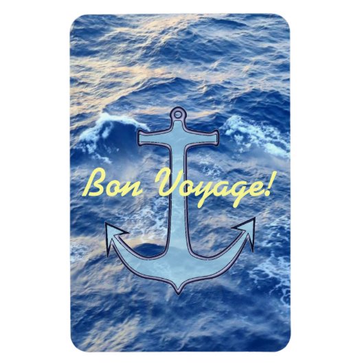 Flexible Ancre de mer Bon Voyage Magnet (Vertical)