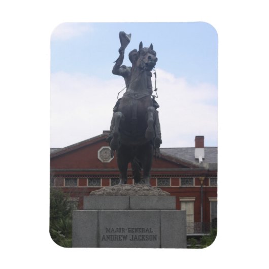 Flexible Andrew Jackson Magnet (Vertical)