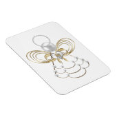 Flexible Ange de Noël de la joie Magnet Premium (Côté Droit)