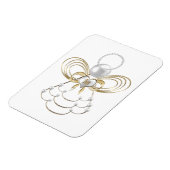 Flexible Ange de Noël de la joie Magnet Premium (Côté Gauche)