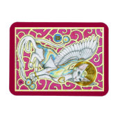 Flexible Angels Marcher sur 4 pattes Premium Magnet (Horizontal)