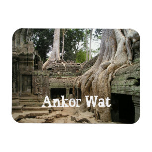Flexible Ankor Wat, Cambodge Magnet