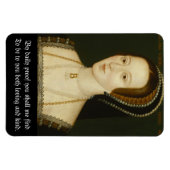 Flexible Anne Boleyn Cote Magnet (Horizontal)