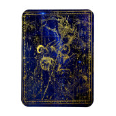 Flexible aquarius constellation magnet (Vertical)