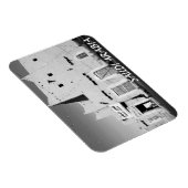 Flexible Arabie Saoudite Ushaiger Village Frigo Magnet (Côté Droit)