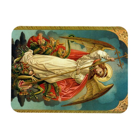 Flexible Archange Michael Magnet (Horizontal)