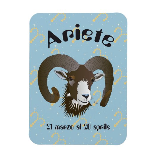 Flexible Ariete 21 marzo al 20 avril Flexi Magnet (Vertical)
