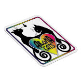 Flexible Aroma cat Magnet (Côté Droit)