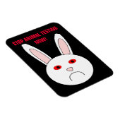 Flexible Arrêter le test animal maintenant Magnet Premium (Côté Droit)