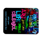 Flexible Art Marketing Magnet (Horizontal)