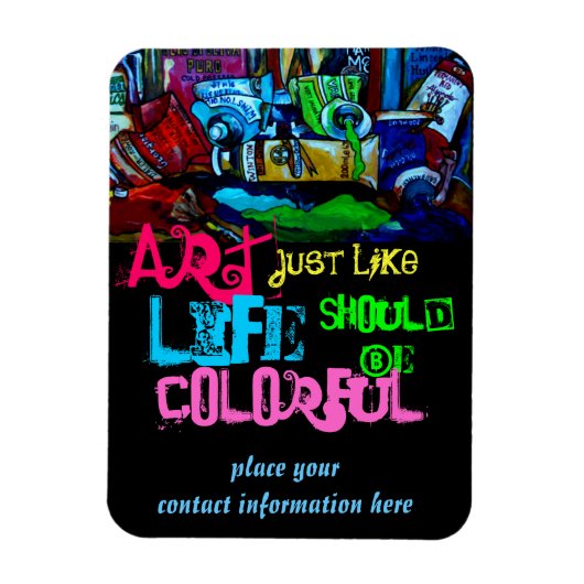 Flexible Art Marketing Magnet (Vertical)