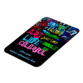 Flexible Art Marketing Magnet (Côté Gauche)