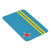 Flexible Aruba Drapeau Premium Magnet (Côté Droit)