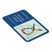 Flexible Autisme Spectrum Disorder (ASD) Ruban Angel Magnet (Côté Droit)