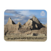 Flexible Badlands Adventure Magnet (Horizontal)