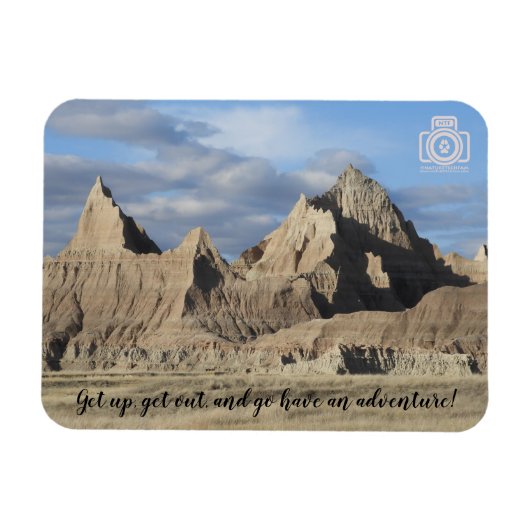 Flexible Badlands Adventure Magnet (Horizontal)