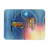 Flexible Bahama Mama Cocktail Drink Recette Magnet (Horizontal)