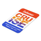 Flexible Bahamas Cruise Ship Magnet (Côté Gauche)