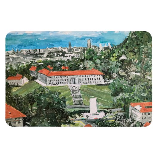 Flexible Balboa Canal Zone & Panama City Panama Magnet Pana (Horizontal)