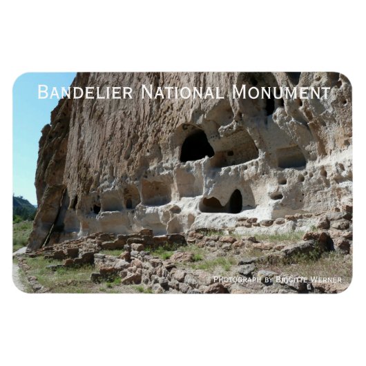 Flexible Bandelier National Monument Magnet (Horizontal)