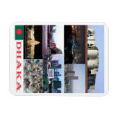 Flexible Bangladesh - Dhaka - Magnet (Horizontal)