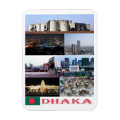 Flexible Bangladesh - Dhaka - Magnet (Vertical)