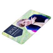 Flexible Bannière de la Marine - Photo Magnet de graduation (Côté Gauche)