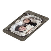 Flexible Barre Bois Photo personnalisée Flexi Magnet (Côté Gauche)