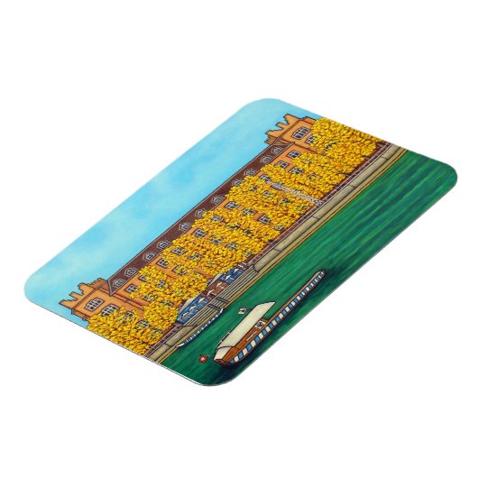 Flexible Basel Kaserne Magnet by Lisa Lorenz (Côté Gauche)