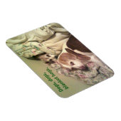 Flexible Beagle "Chiens, Chiens, Porcs Blanches" Magnet 3x4 (Côté Droit)
