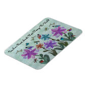 Flexible Beau Jardin Enseignants Magnet (Côté Gauche)