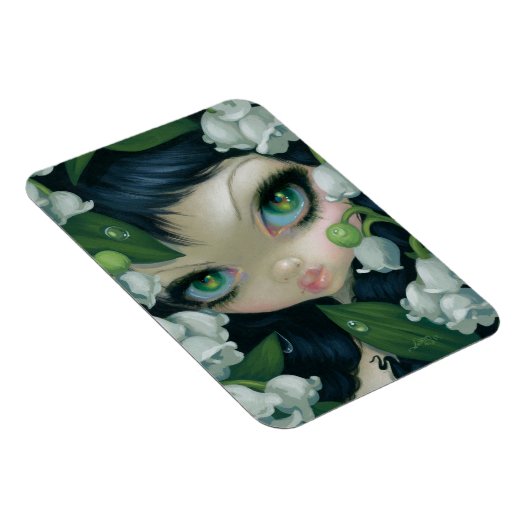 Flexible "Beautés douteuses XI : Lily de la Vallée" Magnet (Côté Droit)