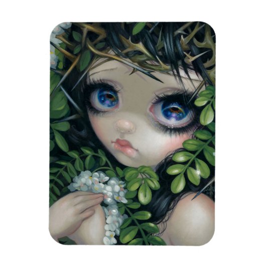 Flexible "Beautés douteuses XII : Criquet noir" Flex Magnet (Vertical)