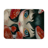 Flexible "Beautés toxiques VI : Agaric volante" Flex Magnet (Horizontal)